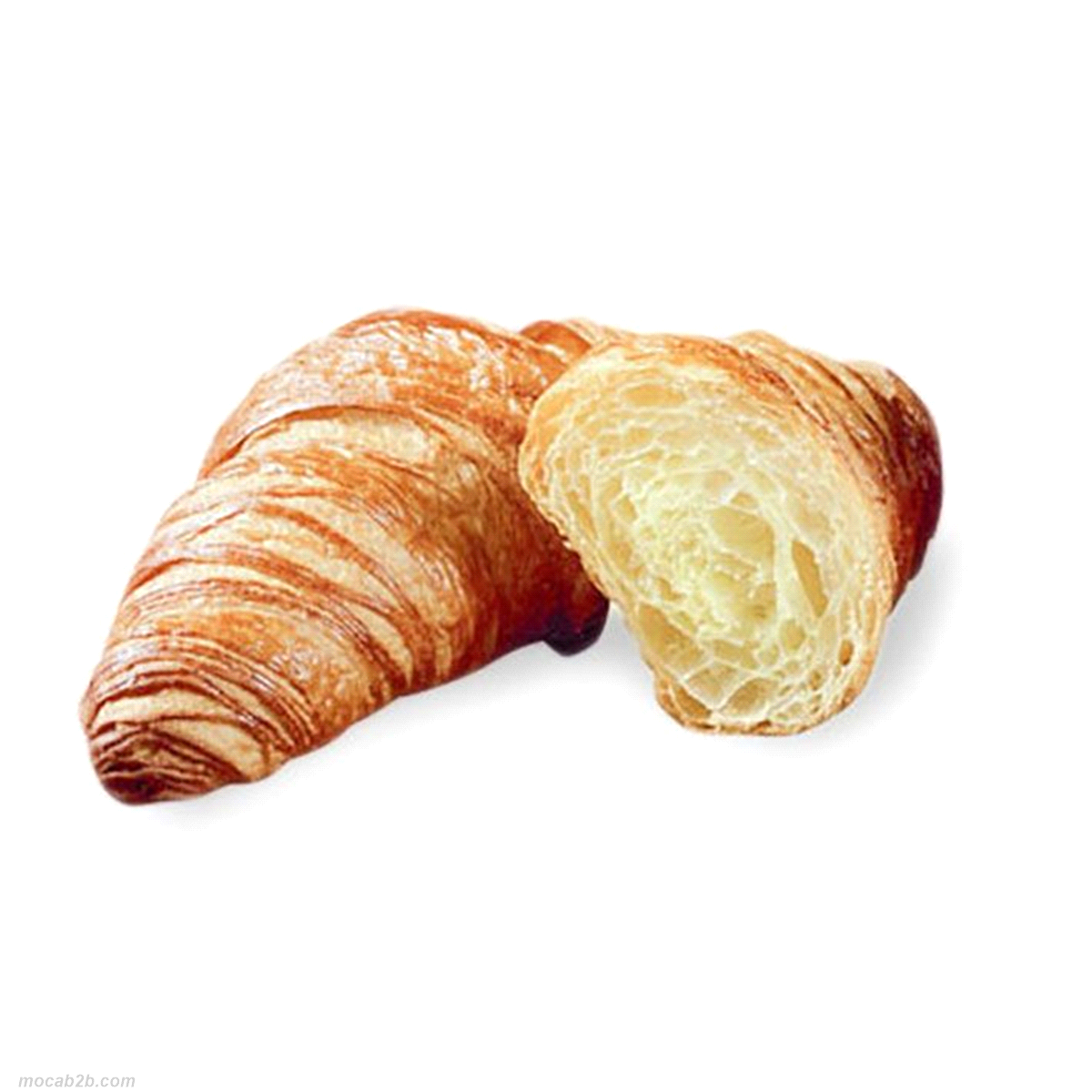 Croissant al burro. Prodotto da lievitare, da cuocere, surgelato. Croissant Heritage premium con una sfoglia regolare e dorata:
- selezione di ingredienti premiati: 24% di burro, 4,5% di zucchero di canna;
- una ricetta con del lievito madre che da delle note aromatiche al prodotto;
- una ricetta senza aromi e coloranti artificiali e senza grassi idrogenati; 