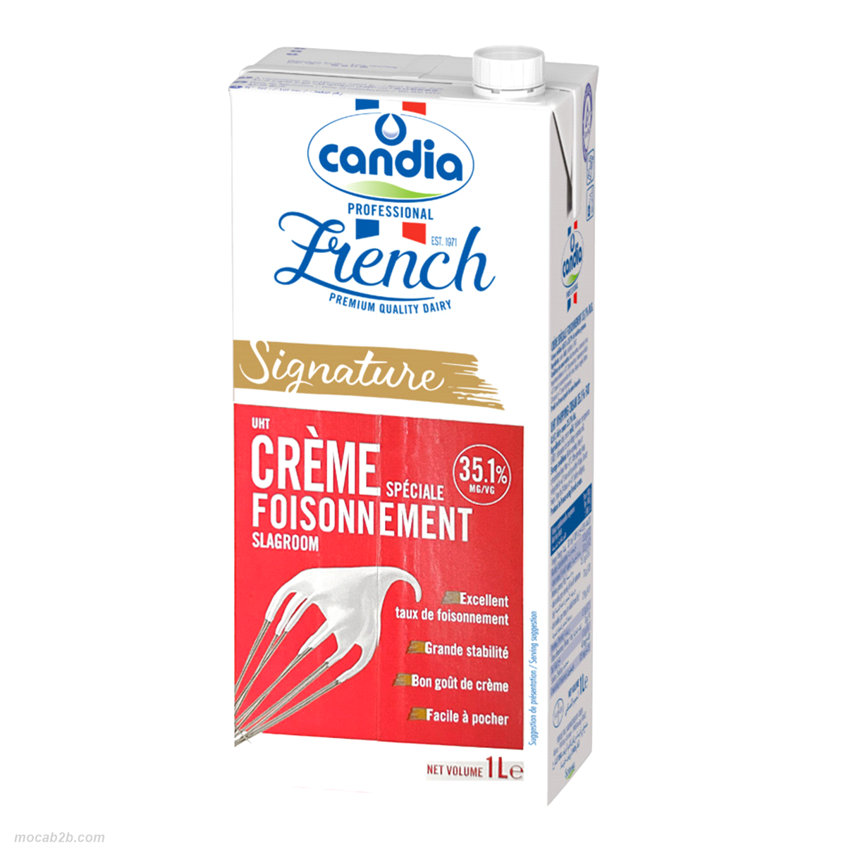 Pannda da montare con 35,1% di massa grassa. Versatile per tantissime preparazioni 