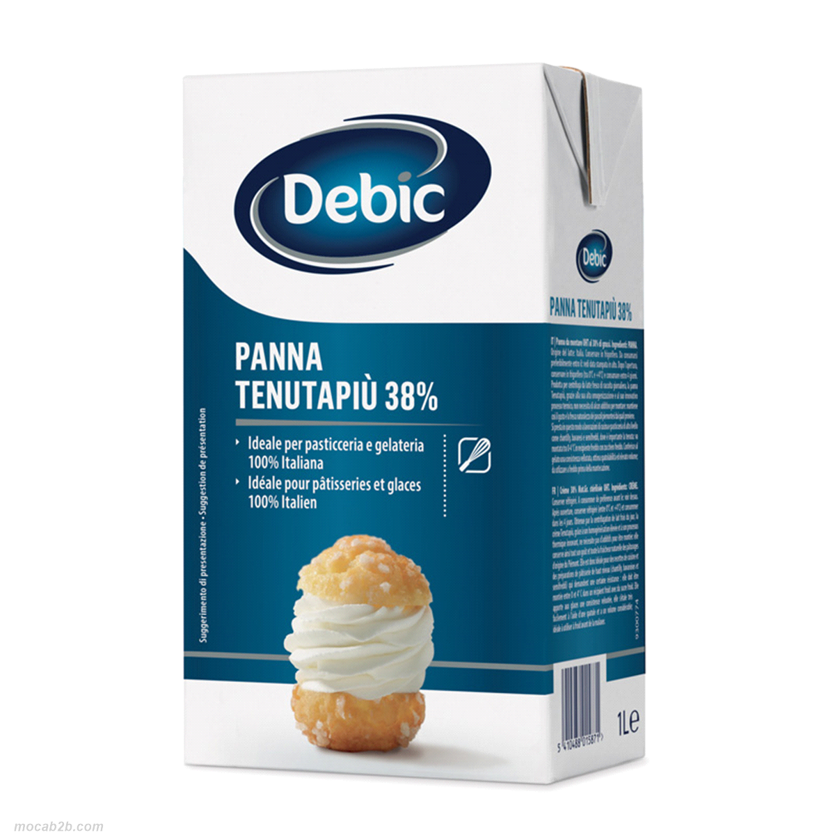 Tenutapiù Debic è la panna al 38% di grassi di alta qualità incredibilmente stabile, prodotta in Italia da solo latte fresco locale. Ideale per conferire maggior struttura a farciture, rifiniture e pasticceria mignon. 