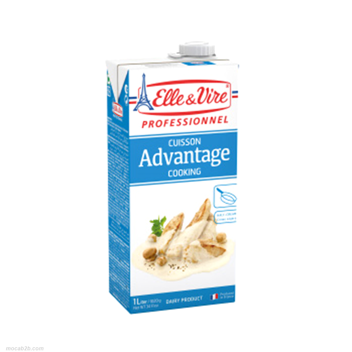 Panna da cucina UHT 15% di grassi. Ideale per: Salse calde o fredde (con un tocco finale di limone o aceto), piatti gratinati, quiche, zuppe, primi piatti, ecc. 