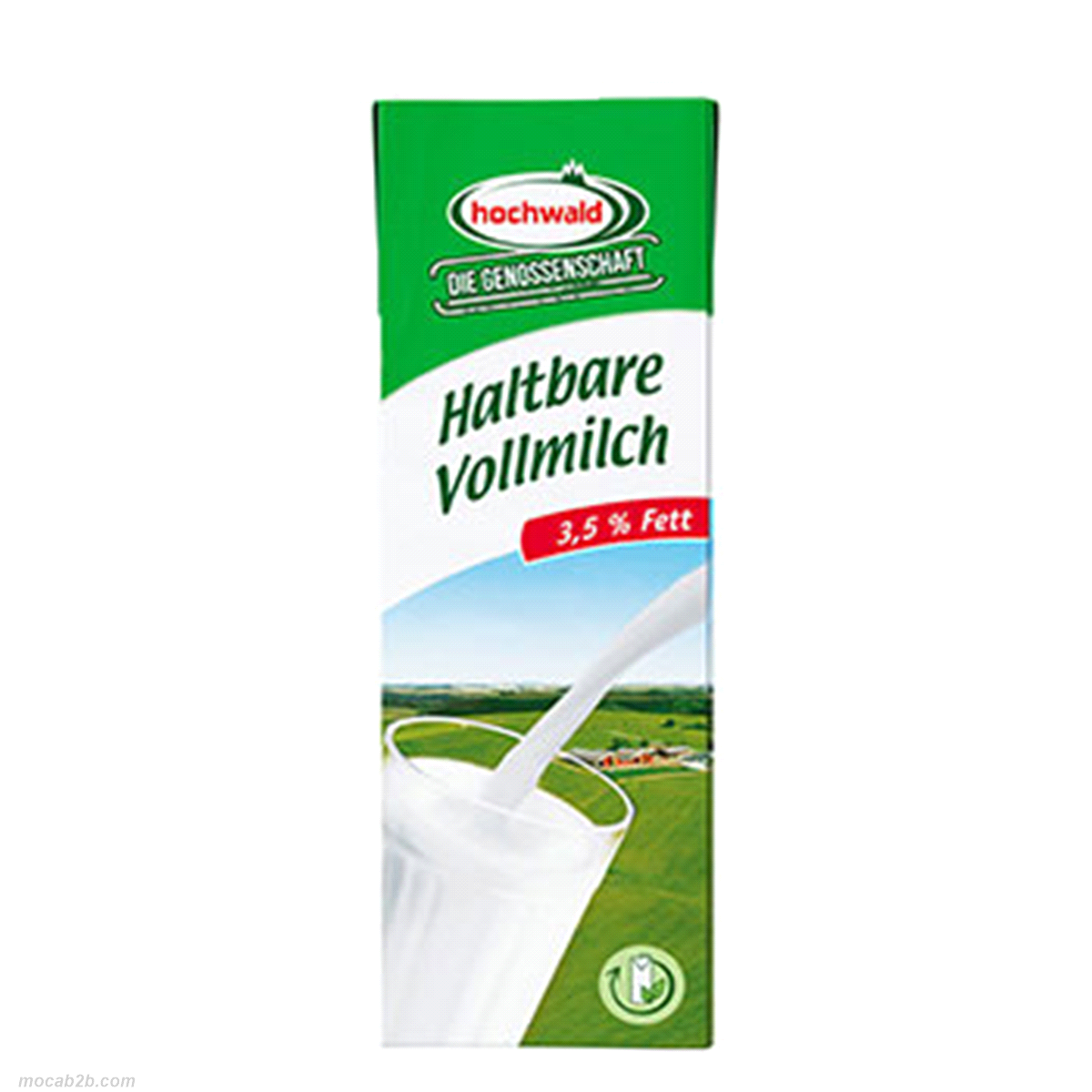 Con 3,5% di grassi. Lo zucchero contenuto è lattosio naturale.
 