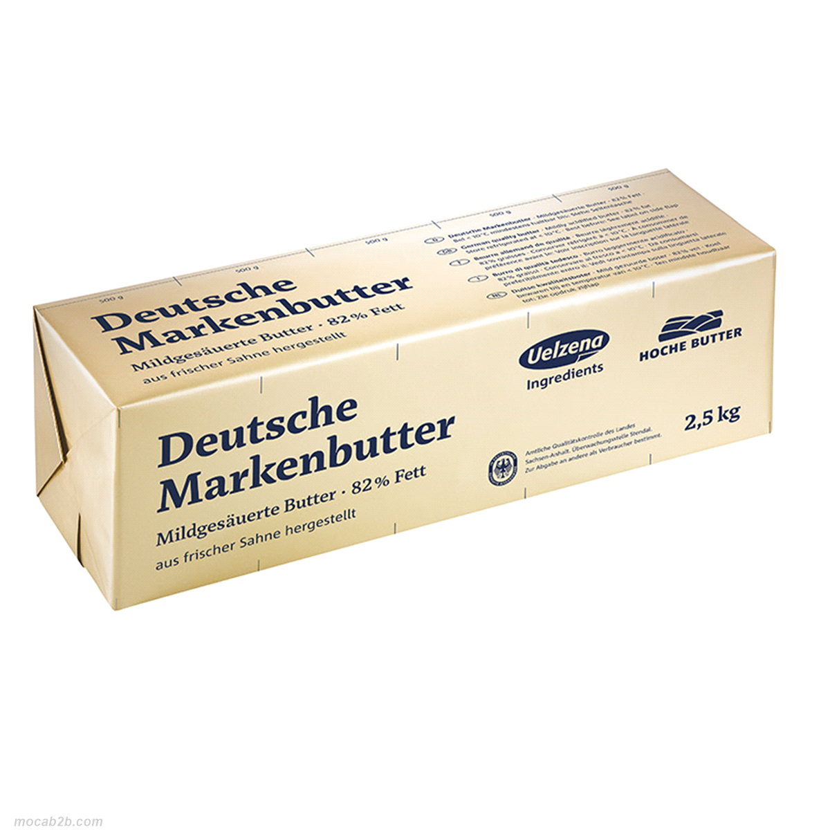 Burro tedesco leggermente acidificato con l