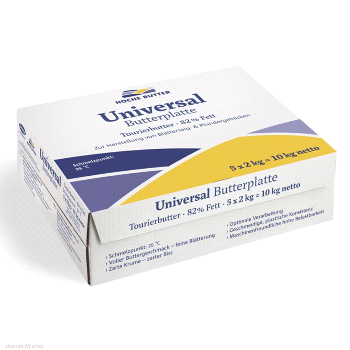 Burro piatto con punto di fusione di 35 °C 