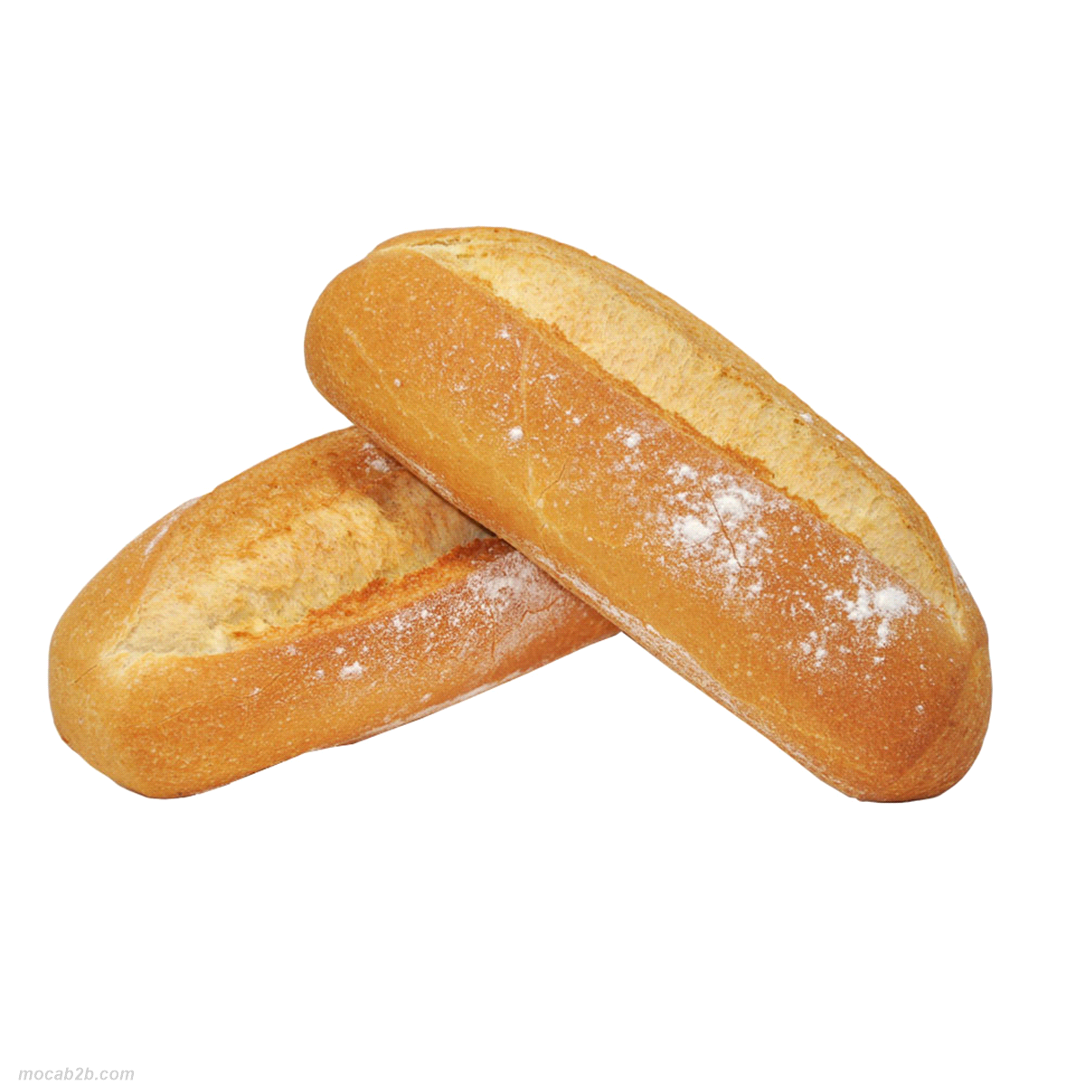 Tipico pane francesce a forma di filoncino caratterizzato da una crosta croccante e una mollica morbida. È conosciuta anche come "mezza baguette". 