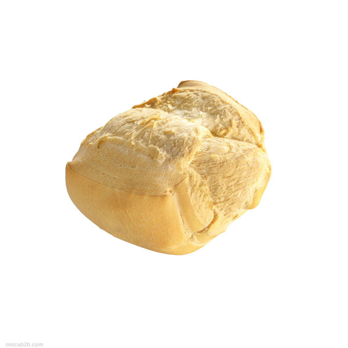 Pane parzialmente cotto surgelato. Panino di farina di grano tenero tipo 0 con strutto (5%). 7/8 min a circa 200°C. 