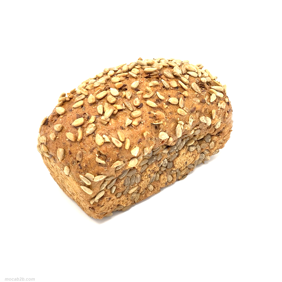 Sapore caratteristico di un pane che tagliato a fette è ideale per la colazione. Ricco di semi di girasole, di lino e soia. 15 pezzi. 