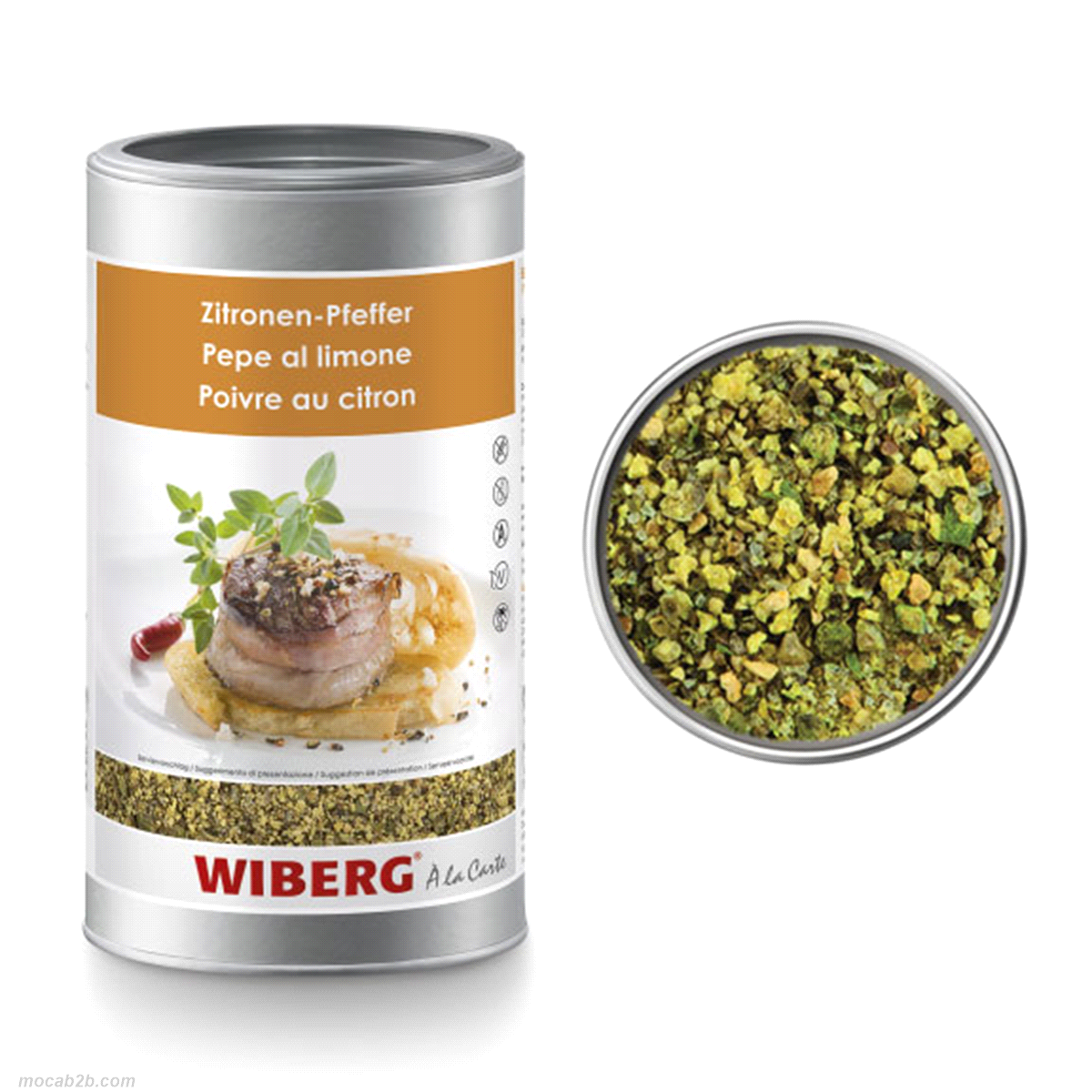 Miscela aromatizzante dal sapore marcato di pepe e limone.
Ideale per carni di manzo, selvaggina, piatti vegetariani, pesce e frutti di mare 