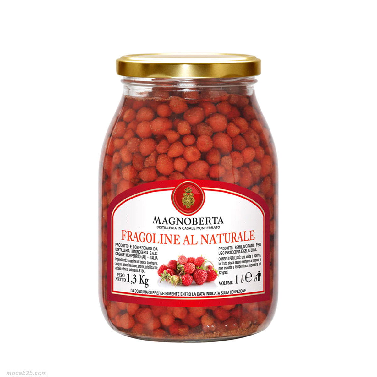 Fragoline al naturale per uso pasticceria e gelateria 