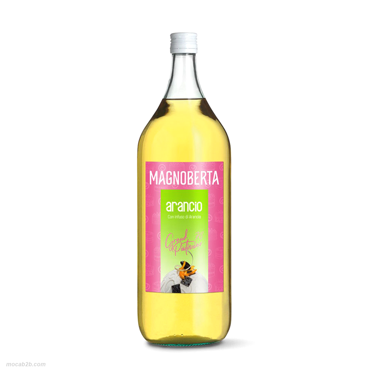 Bagna ad alta gradazione alcolica all’infuso naturale di Arancio. Profumo fresco, fruttato, aroma intenso e persistente. 