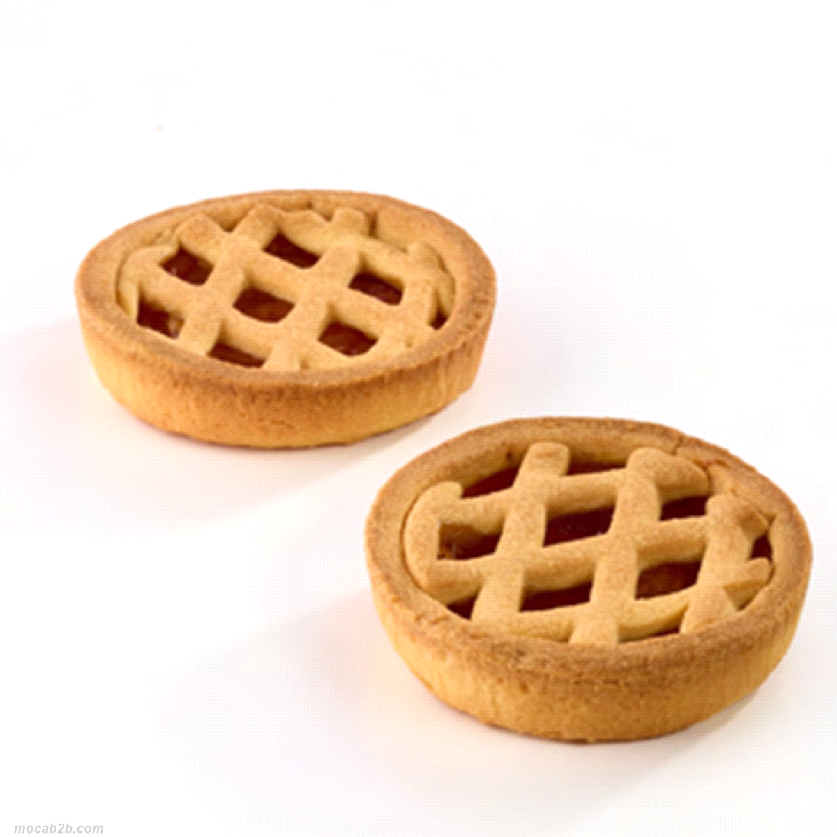 Pastafrolla al burro al profumo di vaniglia con confettura di albicocche. 