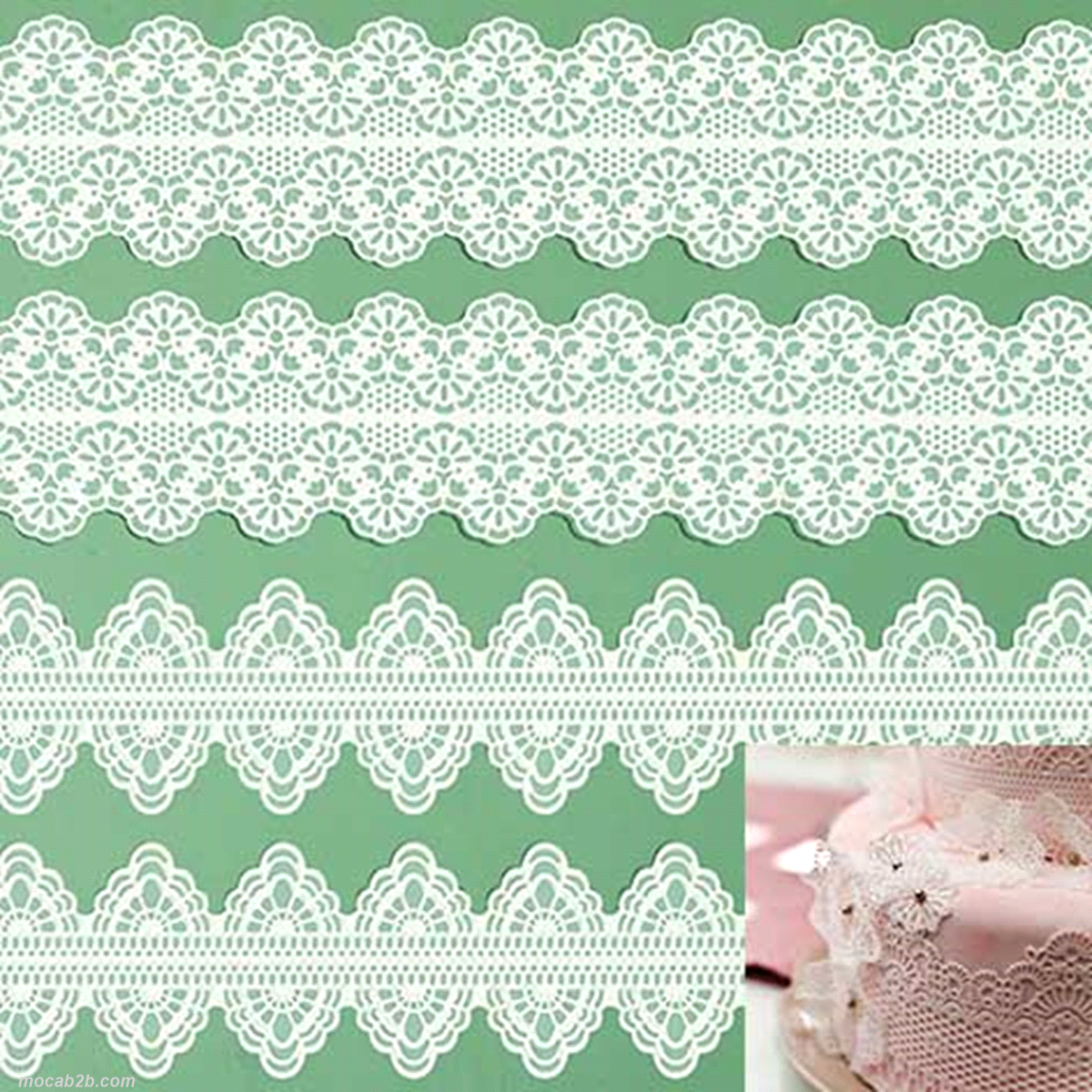 Tappetino in silicone 400 x 300 mm per Magic Decor 