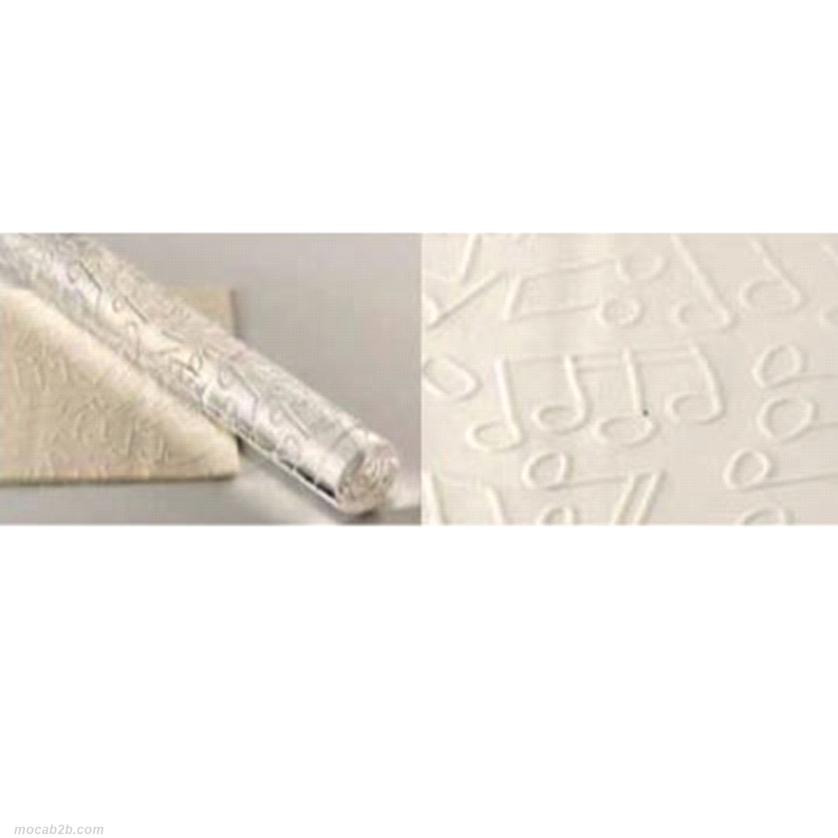 Rullo in policarbonato per incisione e decorazione pasta di zucchero. Diametro 3 cm - lunghezza 33 cm 