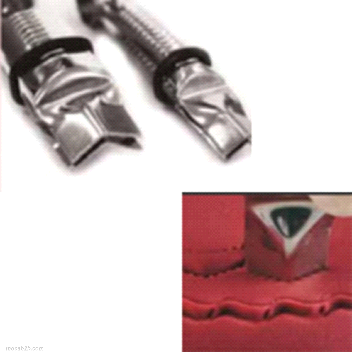 Set 2 pinzette per decoro pasta 