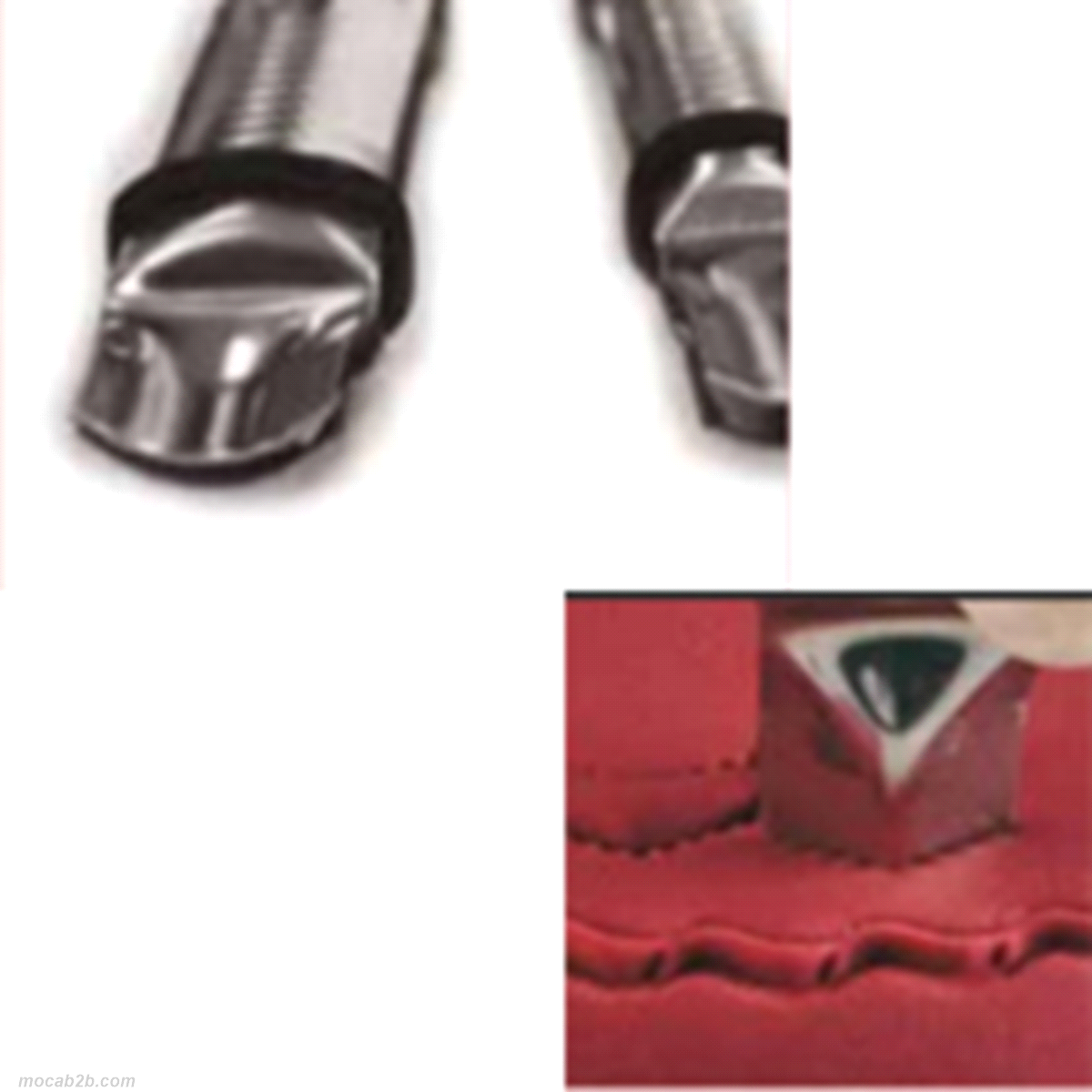 Set 2 pinzette per decoro pasta 