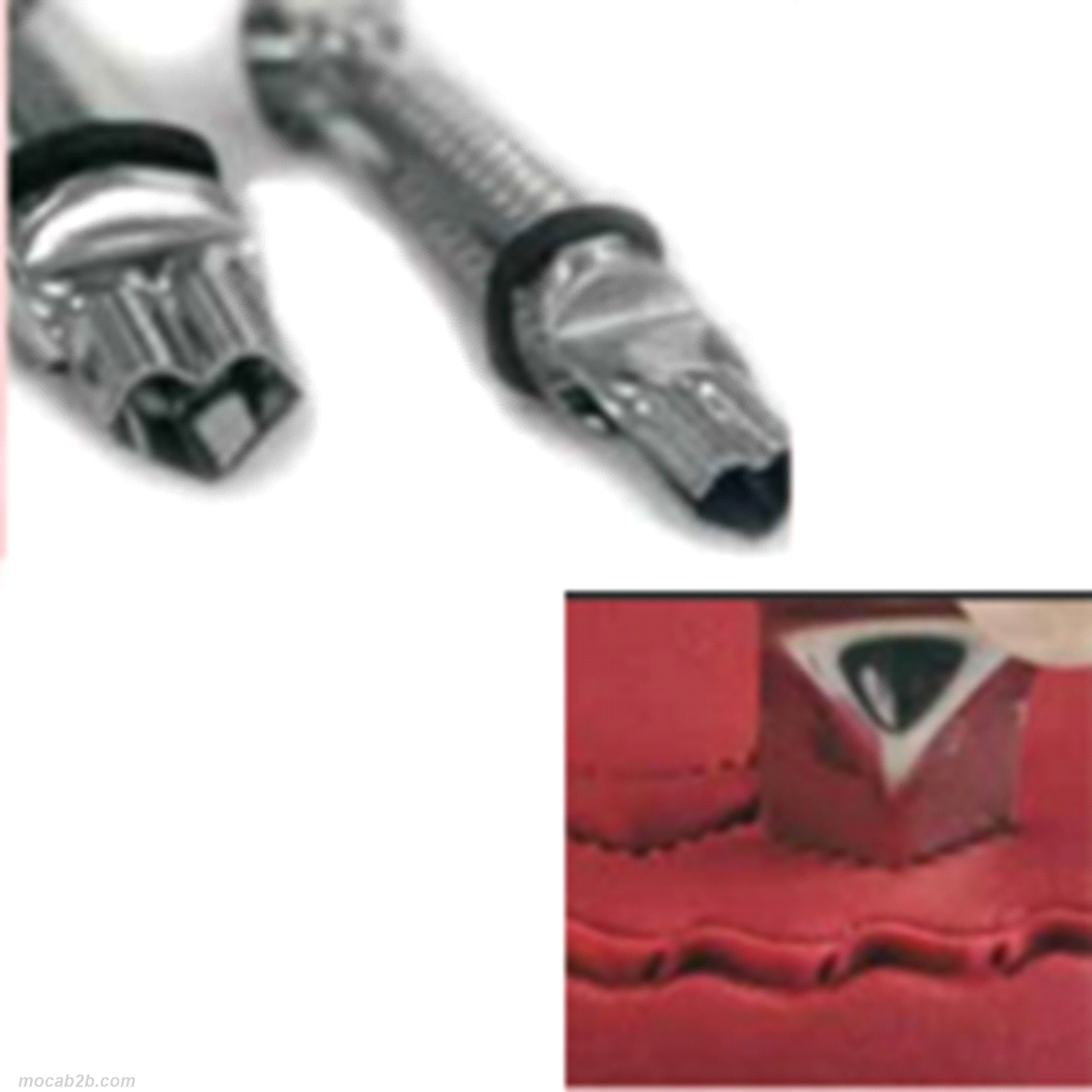 Set 2 pinzette per decoro pasta 