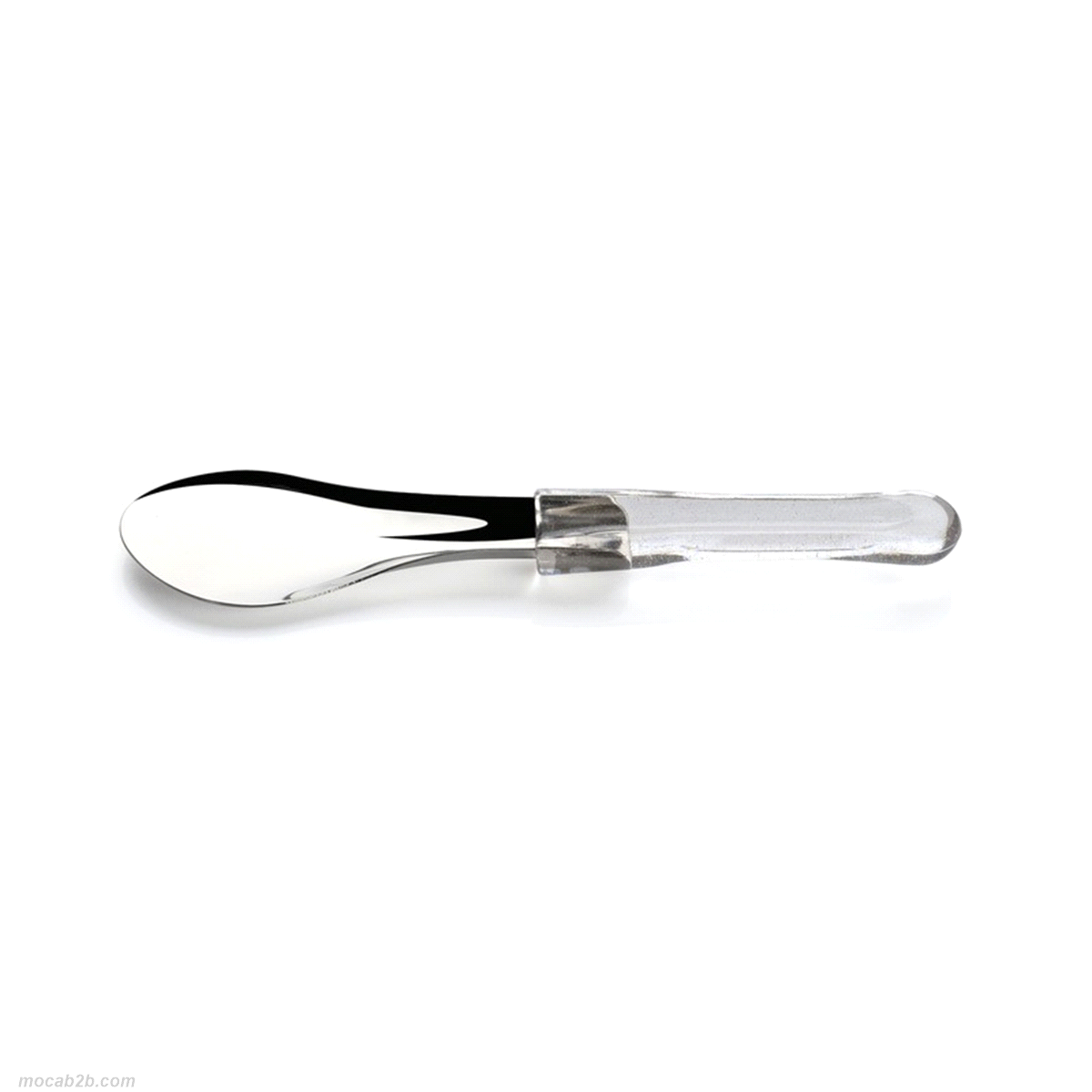 Spatola acciaio inox 18/10, manico con STRASS in PET dim. 26 cm. 