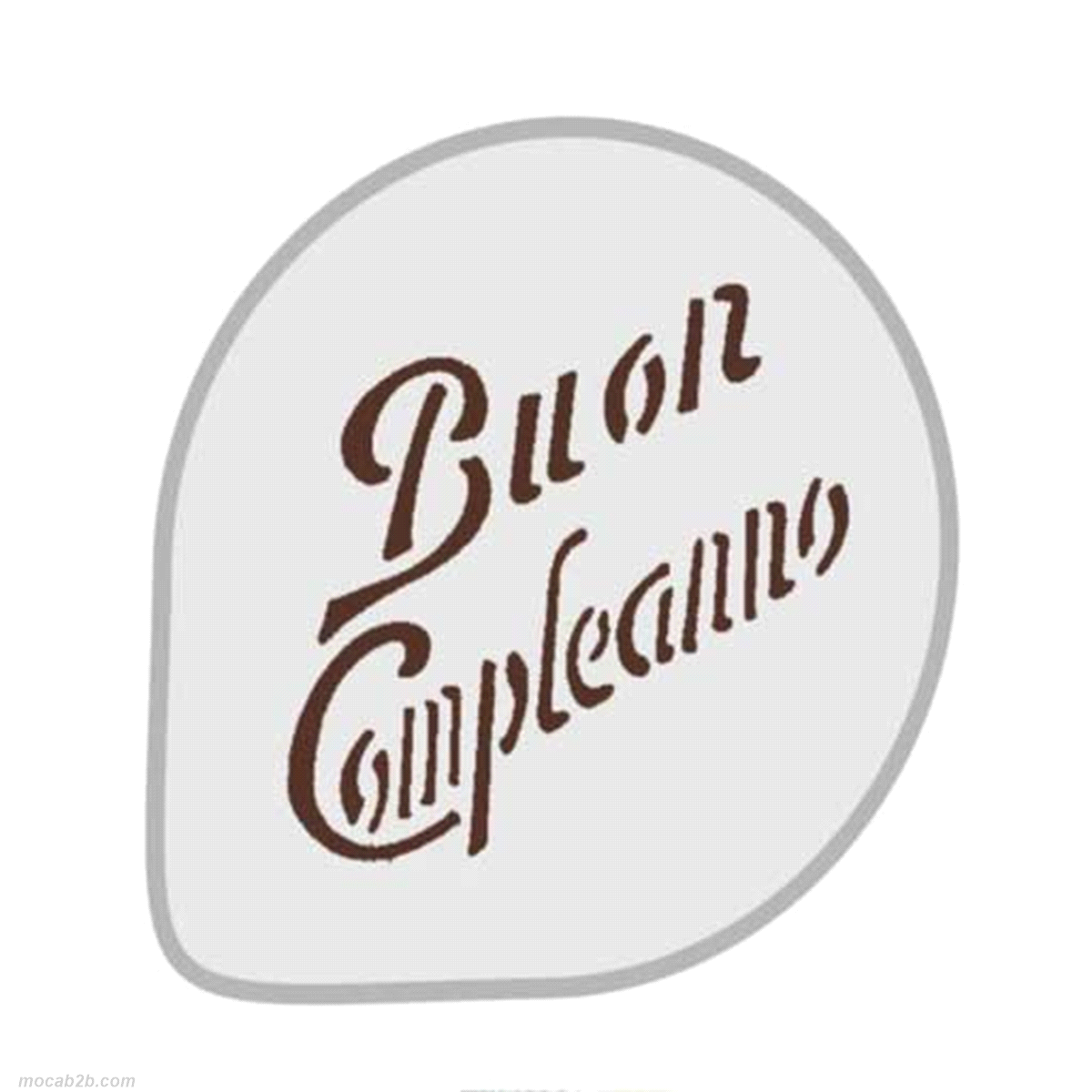 Pratici e veloci stencil per decorare torte, vaschette gelato, piatti e qualsiasi altro dessert. In materiale plastico per alimenti. Misure: Ø260mm. Spessore 0,8 mm 