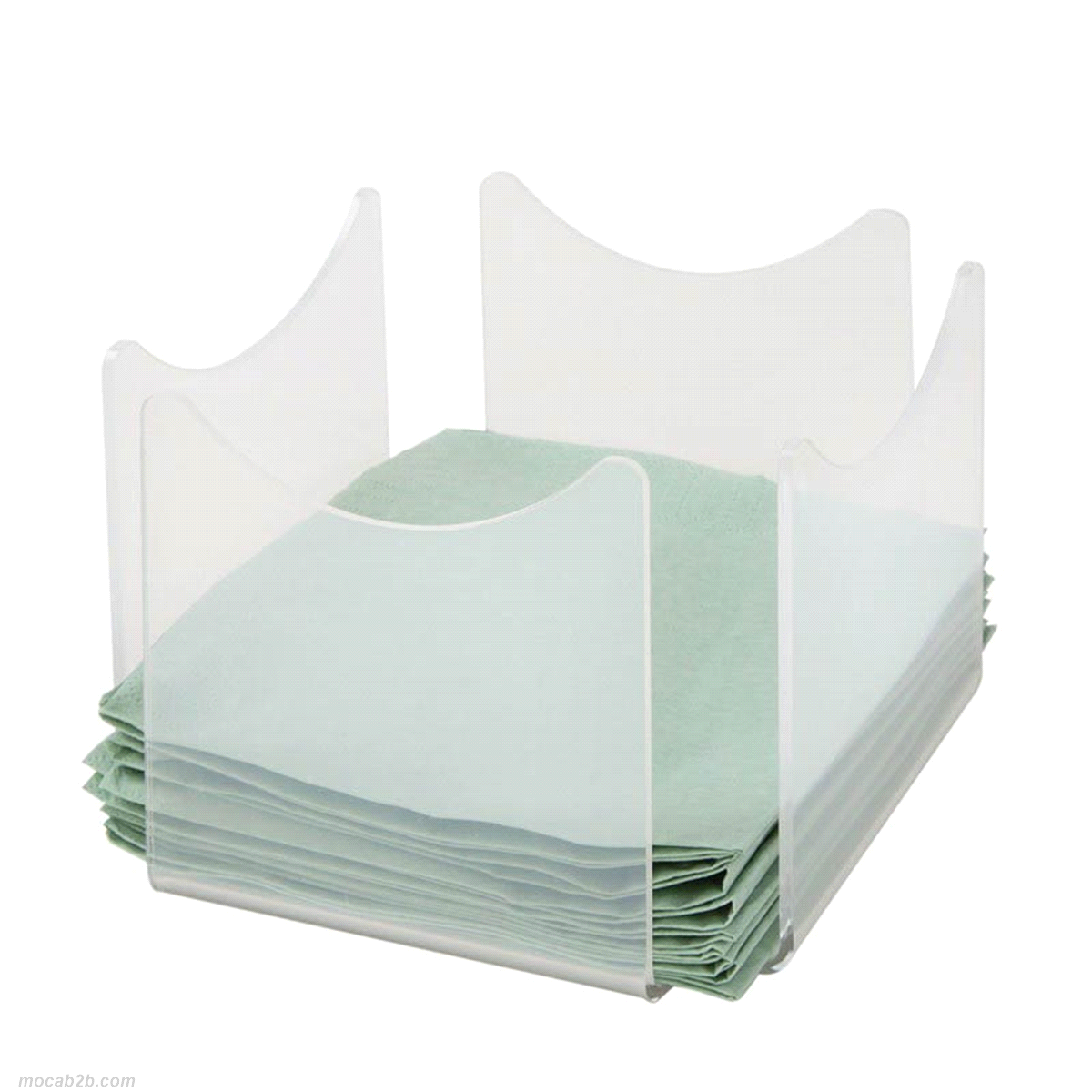 Portatovaglioli da tavolo e banco dim. 17 x 17 cm 