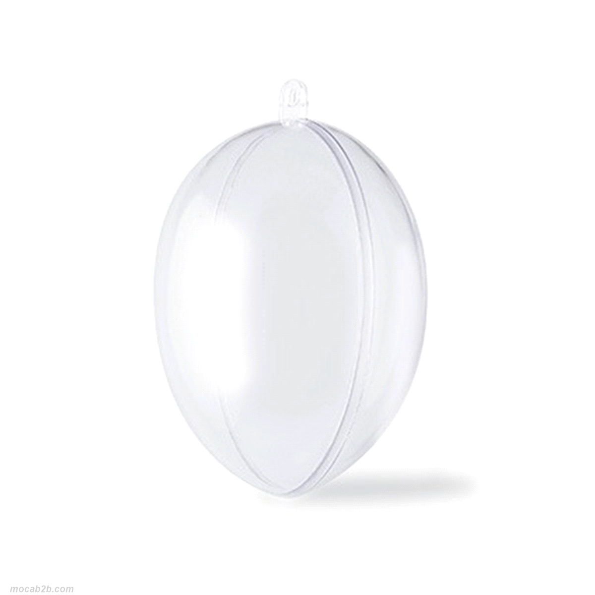 Rendi ambienti e vetrine più belli e più chic con questi contenitori trasparenti a forma di uovo da riempire. Dimensioni: (L) 65 X (B) 65 X (H) 100 mm. 