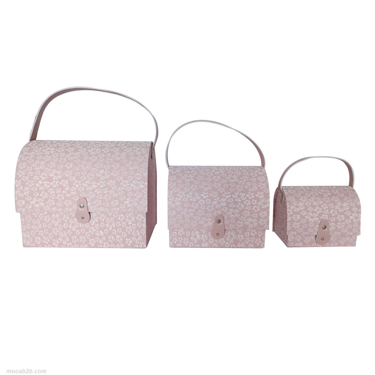 BAULETTO LES FLEURS ROSA 14x9 h11 