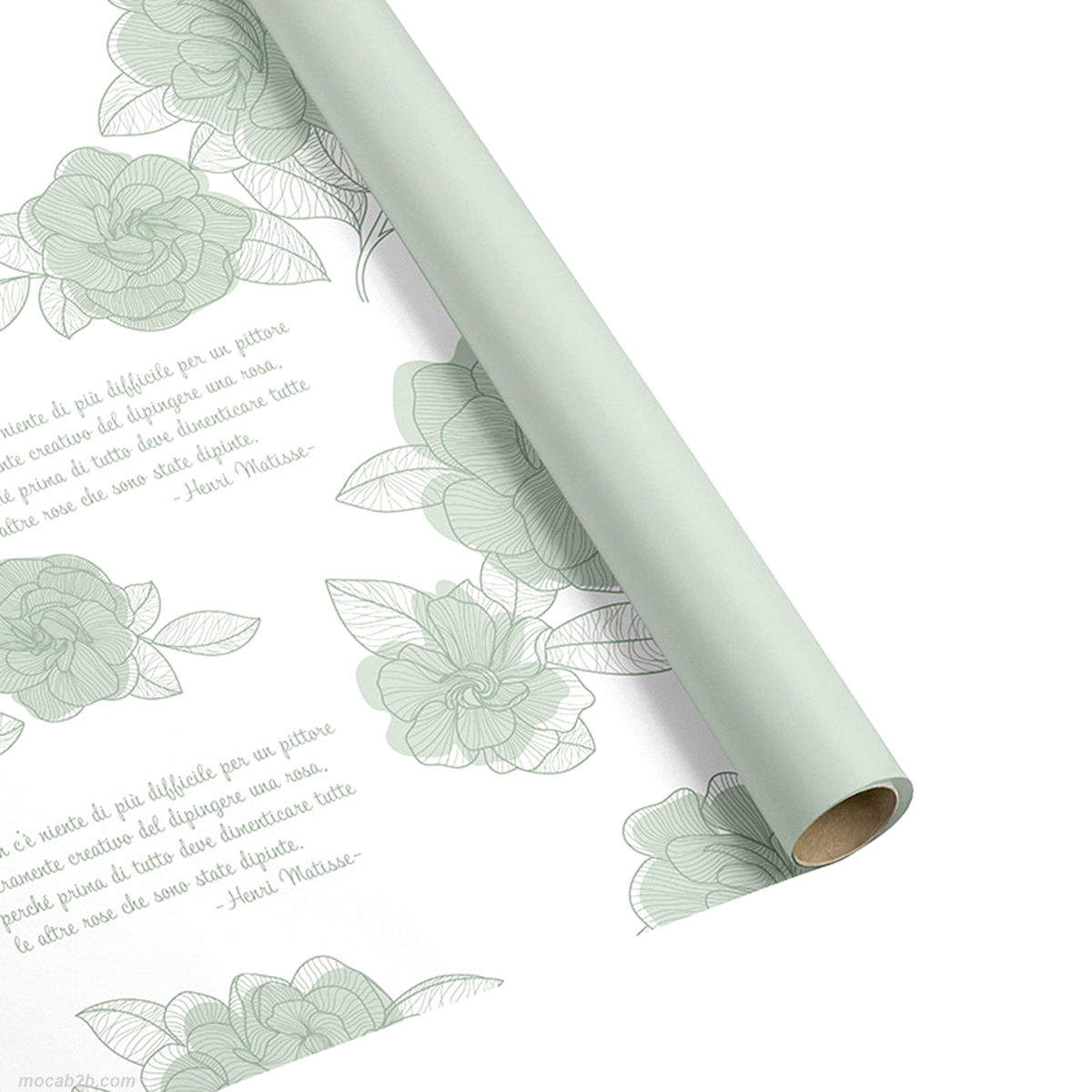 BOBINA  ROSE MATISSE CELADON 1x25mt 