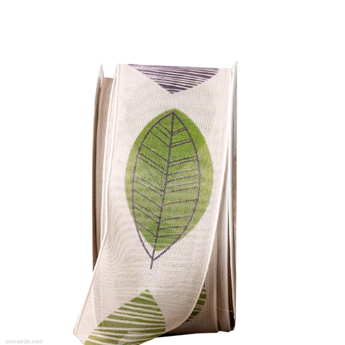 FOGLIE VERDE/PRUGNA NASTRO mm40x20mt 