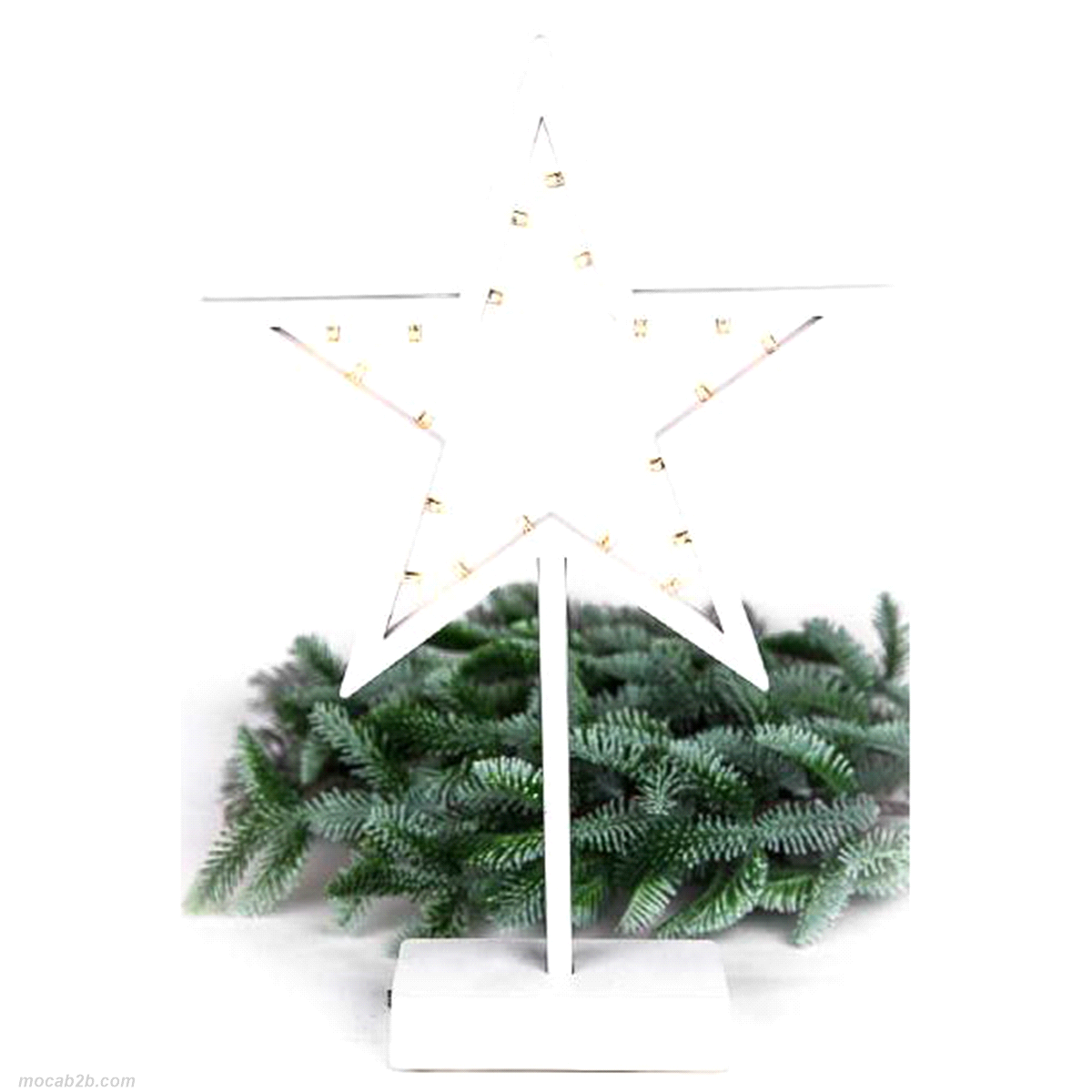 STELLA 20 LUCI LED A BATTERIA h.39 