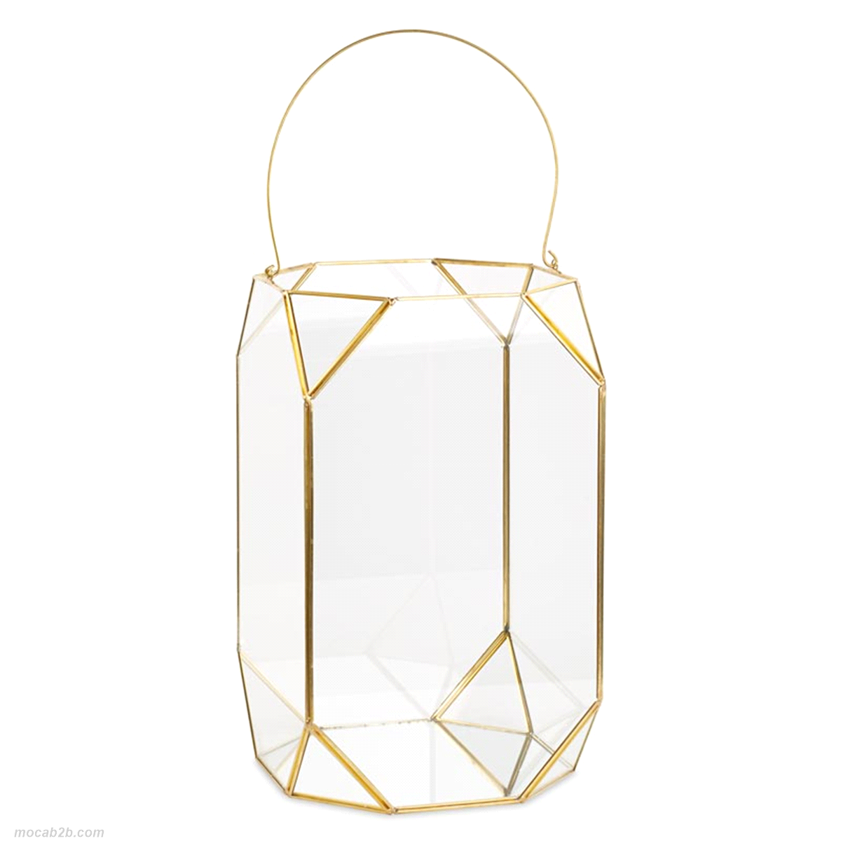 LANTERNA ORO 24x24 h.40cm 