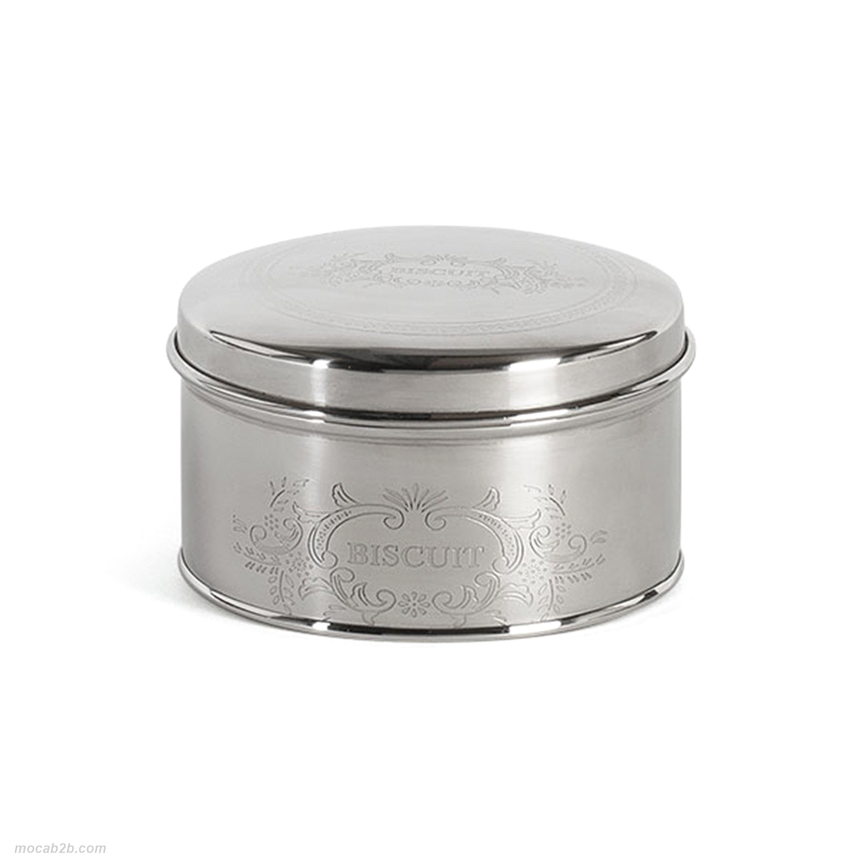 SCATOLA TONDA METALLO DIAMETRO 12,5 h6,5 