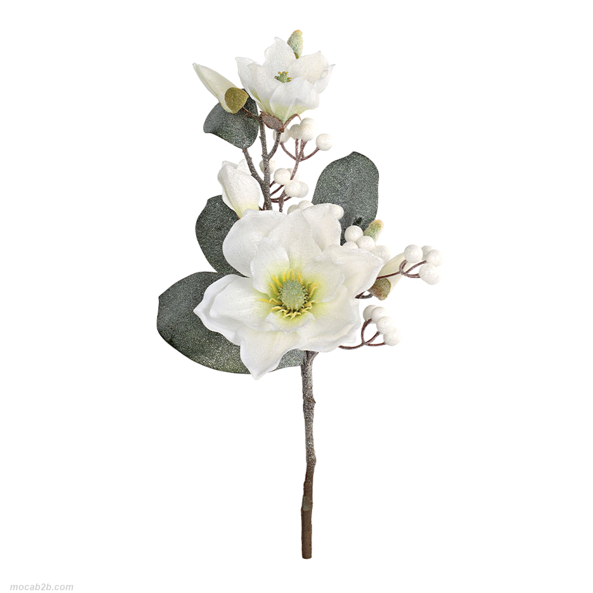 RAMO MAGNOLIA BIANCA h.48cm 