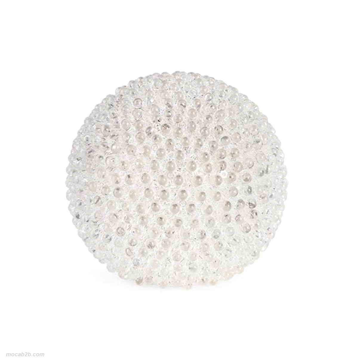 SFERA BIANCA CON LED d.15cm 