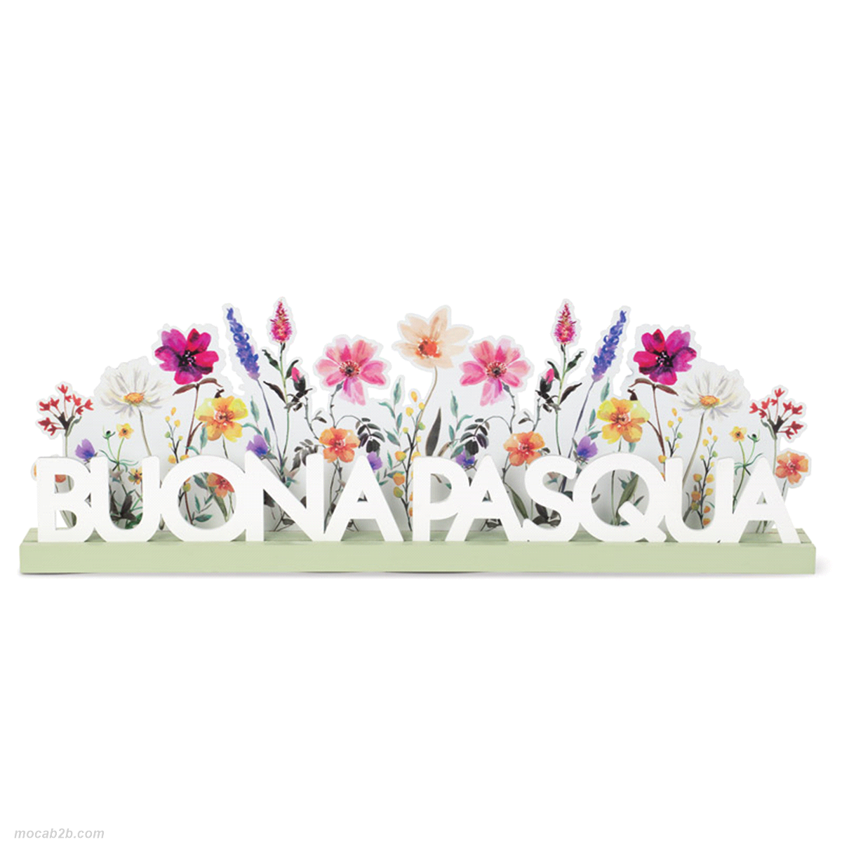 SCRITTA BUONA PASQUA INBLOOM 60x20 