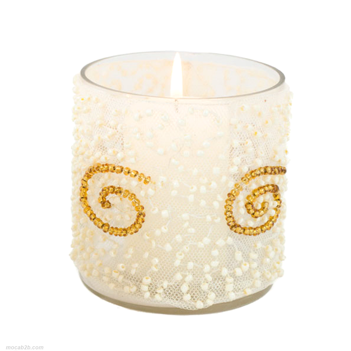 PORTACANDELA PERLE h.9,5 