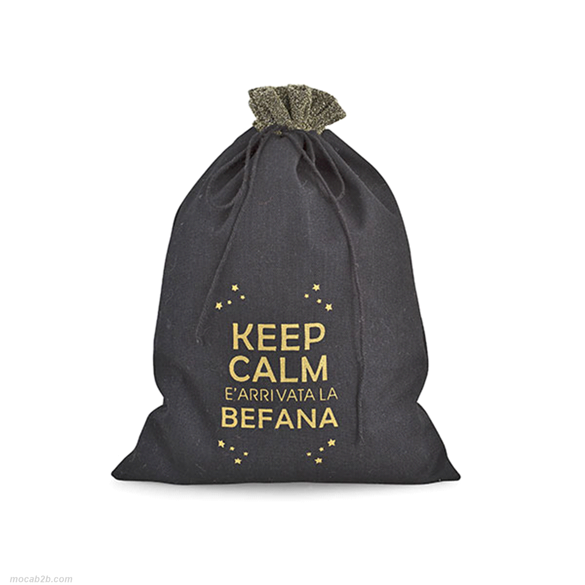SACCHETTO KEEP CALM BEFANA 18x25 