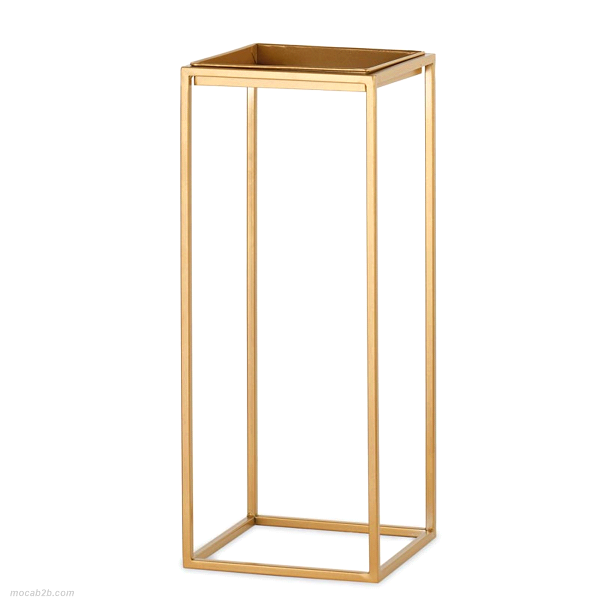 Alzate quadrate oro 22x22h55/30x30h90.....set per 3pz. 