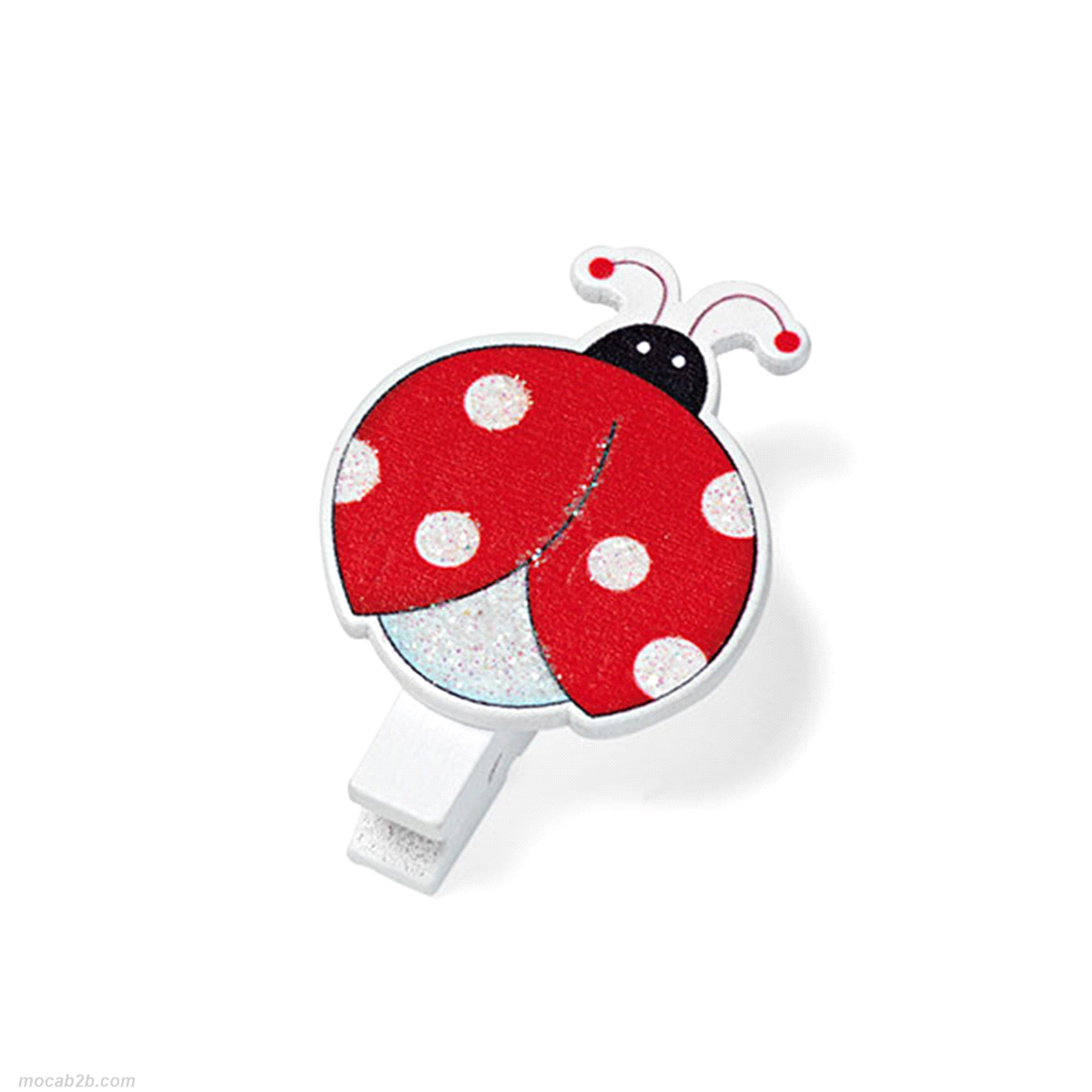 MOLLETTE COCCINELLA 4,5cm x12pz 