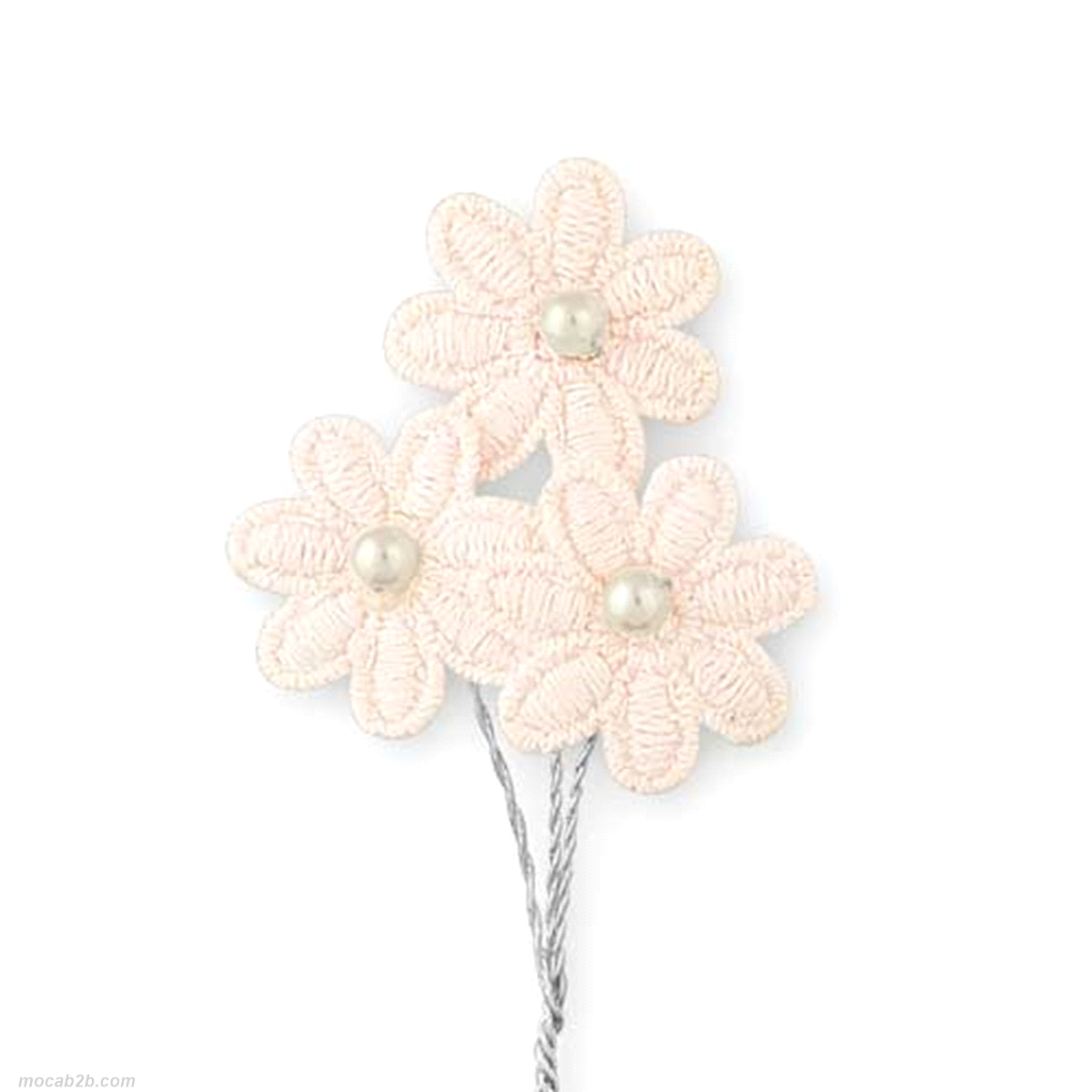 MARGHERITE ROSA CON PERLA d.22 