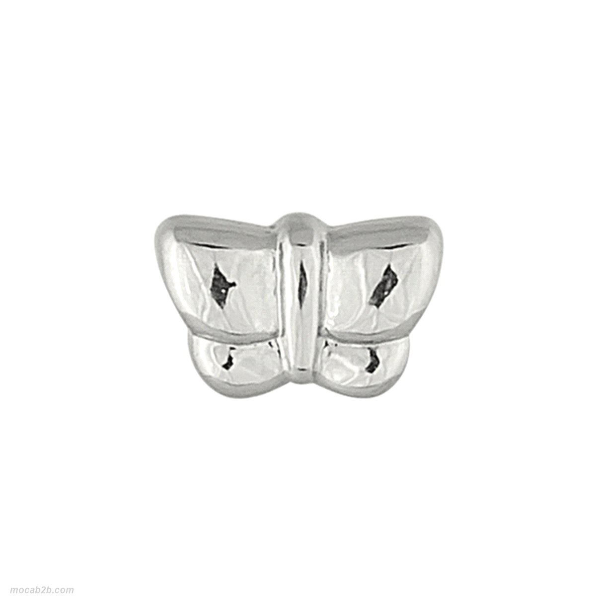 FARFALLA CHARM METALLO 