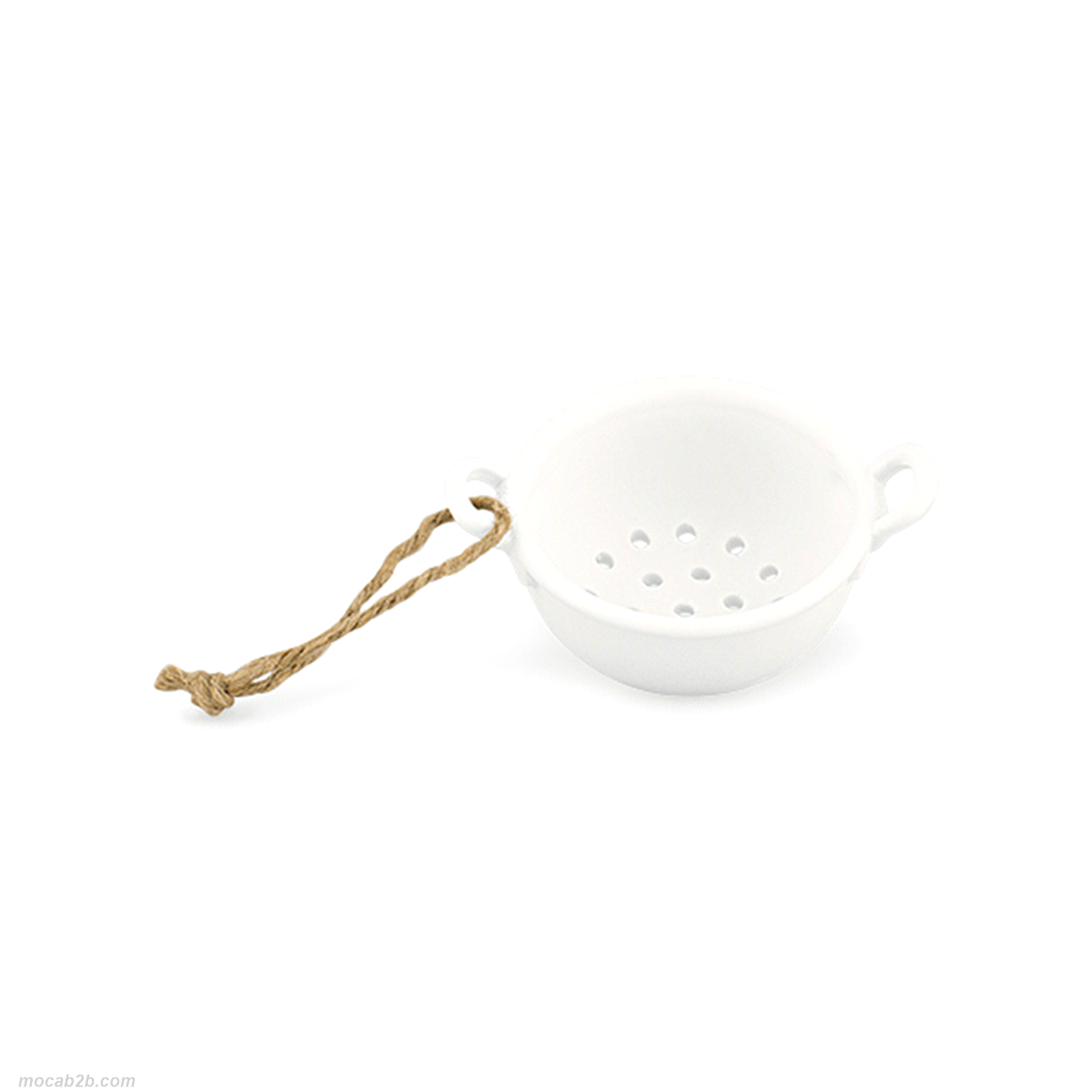 SCOLAPASTA BIANCO CERAMICA CON SCATOLA 