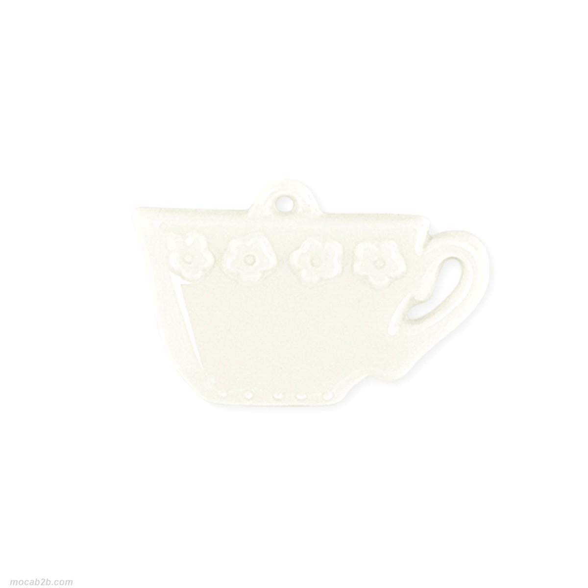 TAZZA PENDAGLIO PORCELLANA 