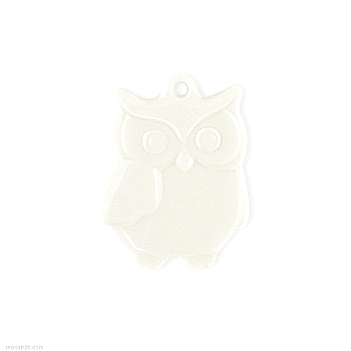 GUFO PENDAGLIO PORCELLANA 