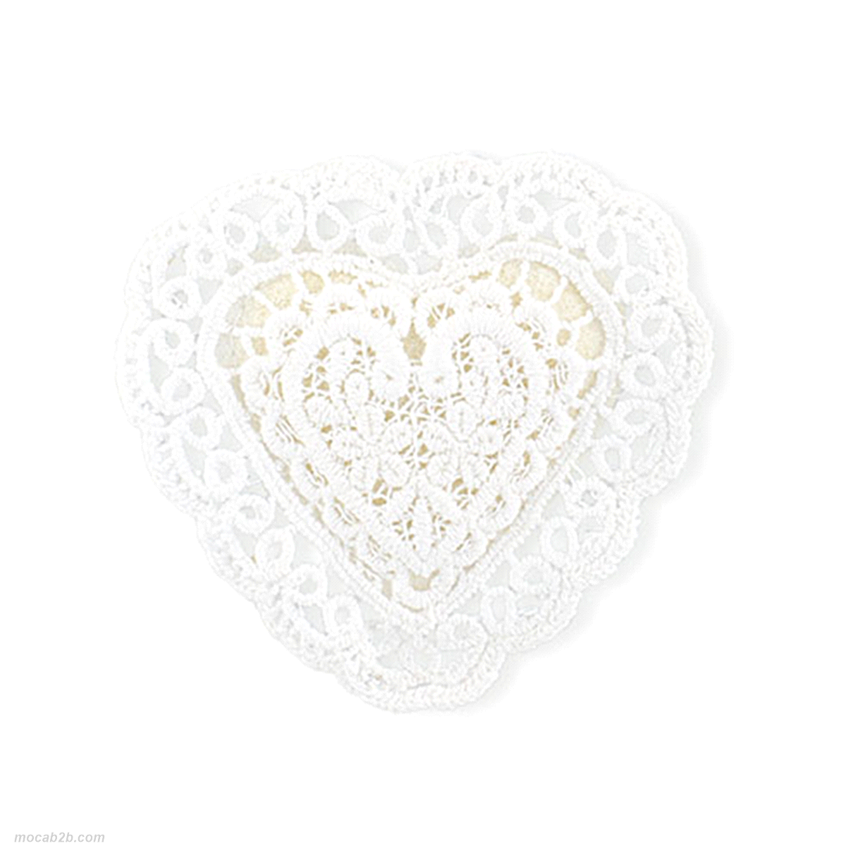 STICKERS CUORE MACRAME x6pz 