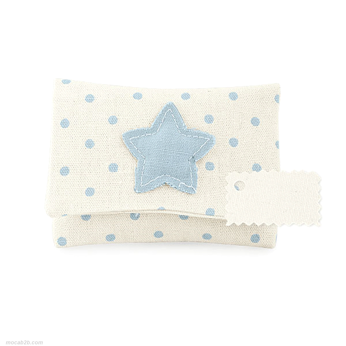 BUSTA AVORIO POIS AZZ.C/STELLA/BIGL. 