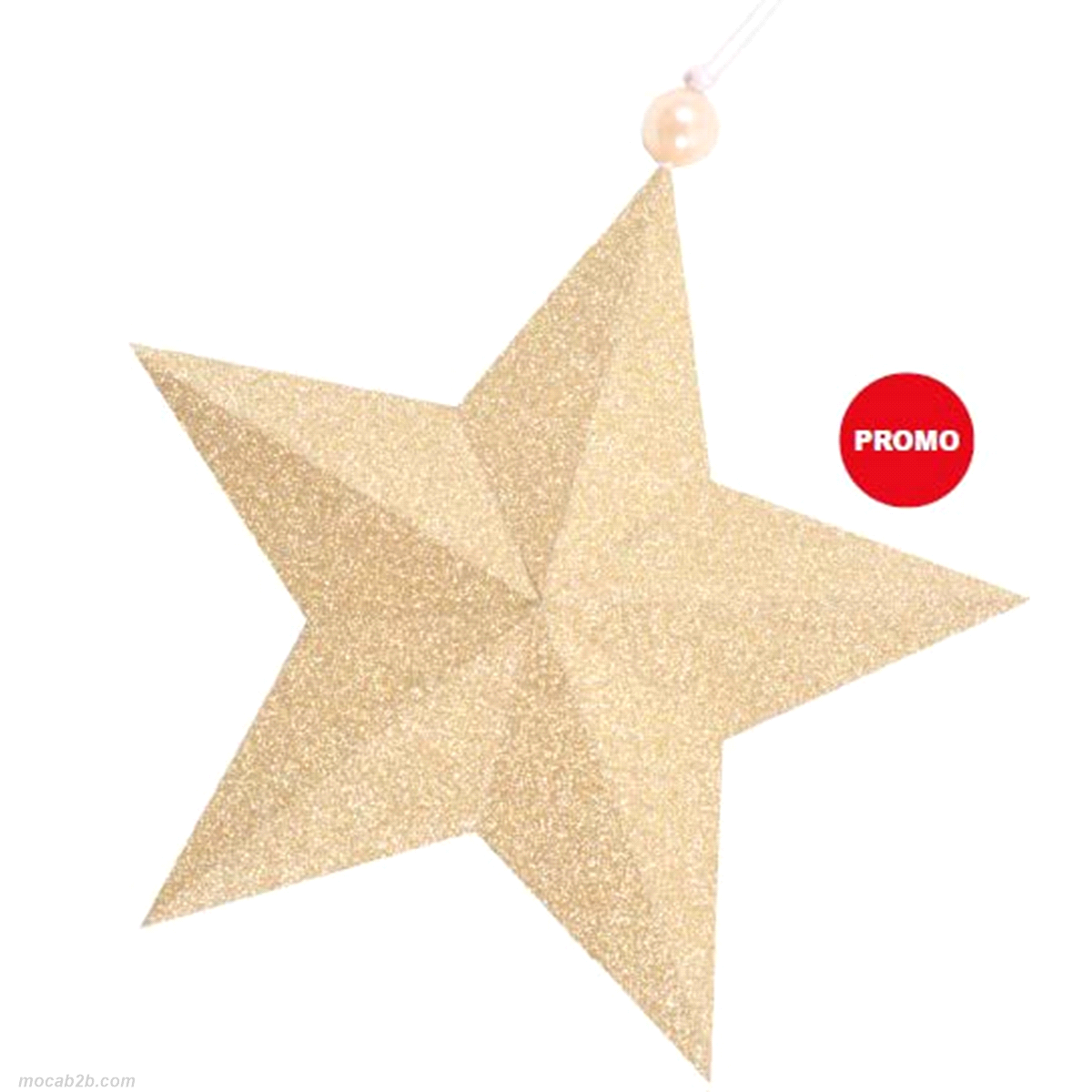 STELLA DI CARTA ORO 5x20cm 