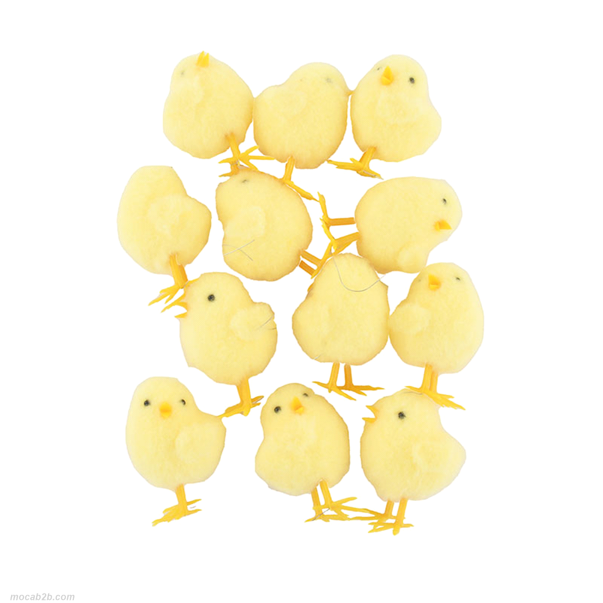 PULCINO GIALLO IN BUSTA h.7cm x12pz 