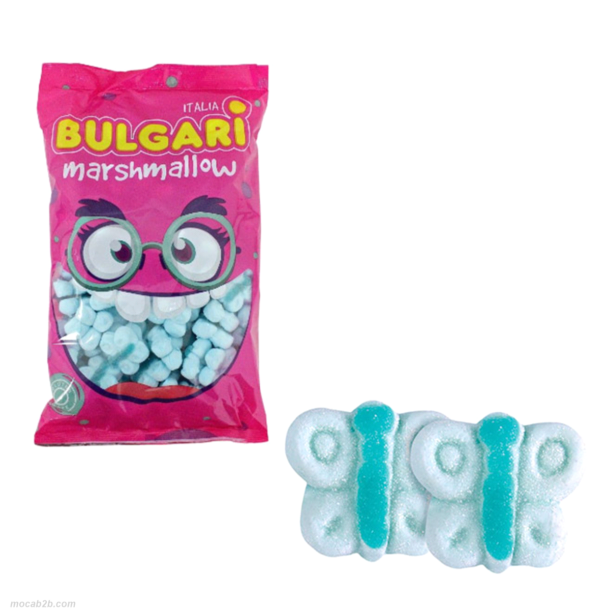 Marshmallow colorati e in diverse forme. Gluten free. 