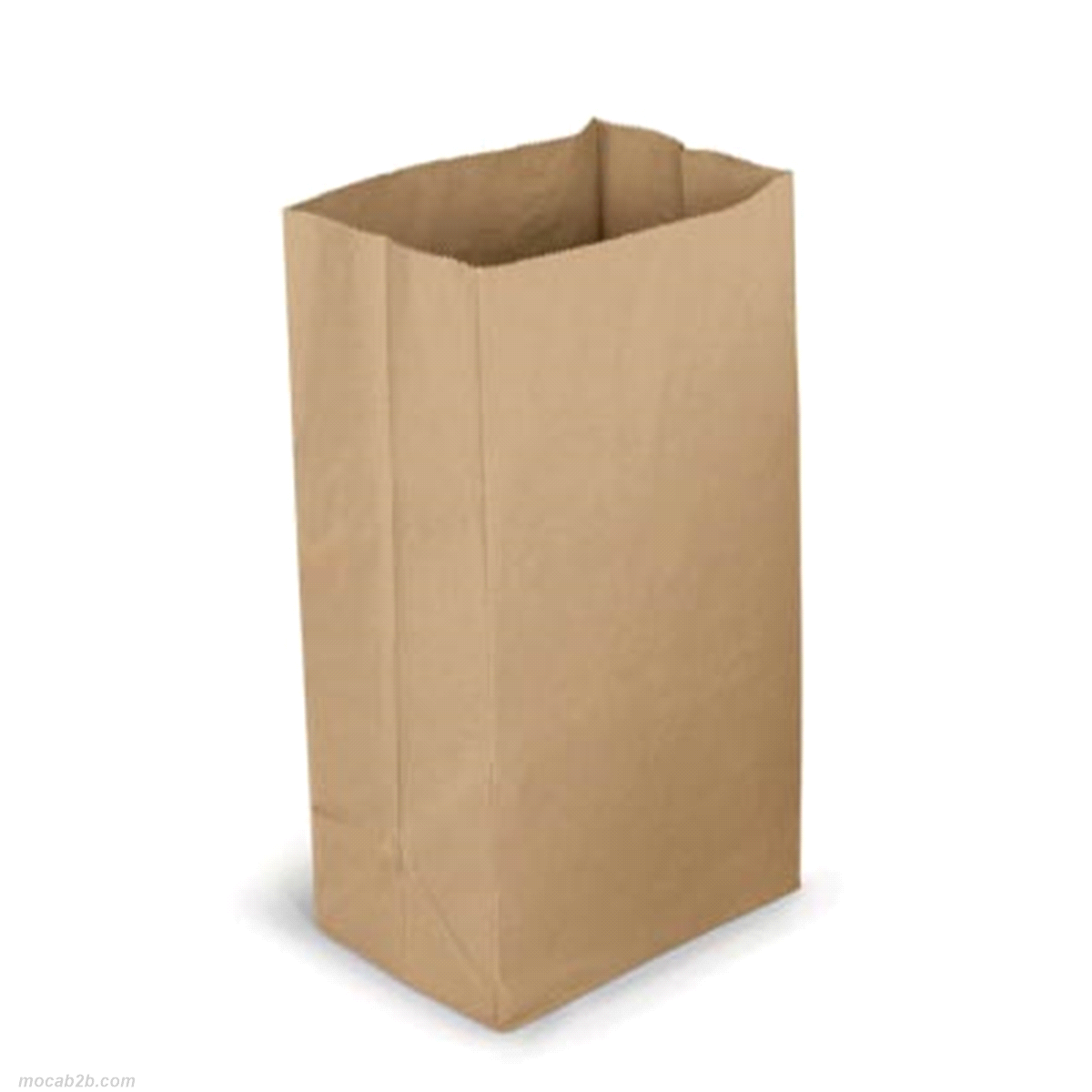 Sacchetti avana con fondo quadrato. Carta pesante 