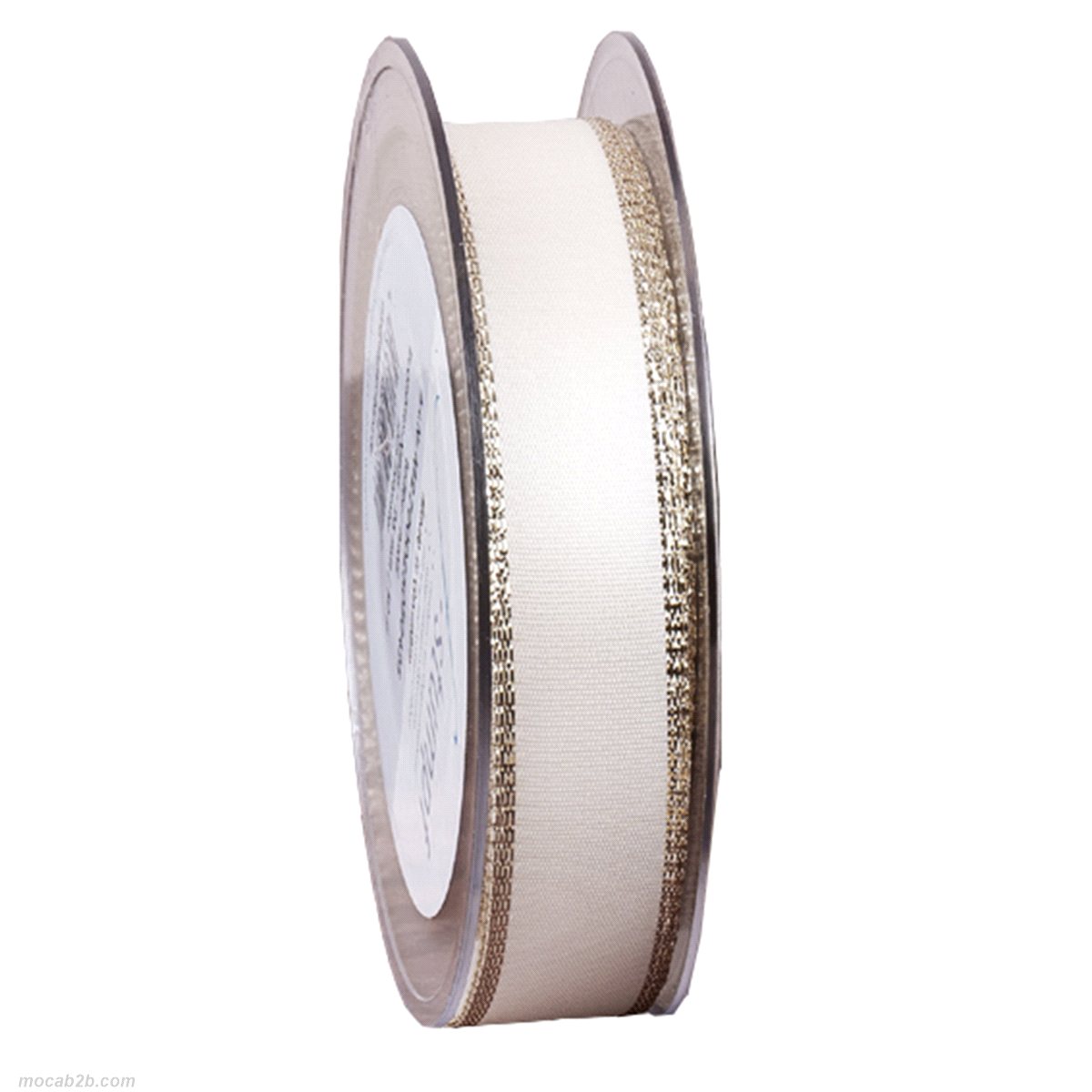 DOUBLE FACE BIANCO/ORO25mmx25mt 