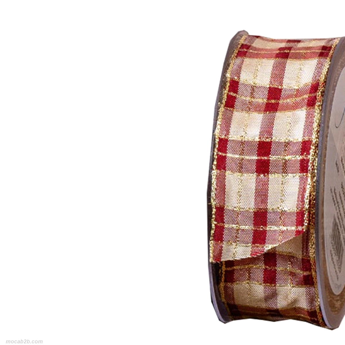 WEIHNACHTSKARO CREMA/BORD.40mmx20mt 