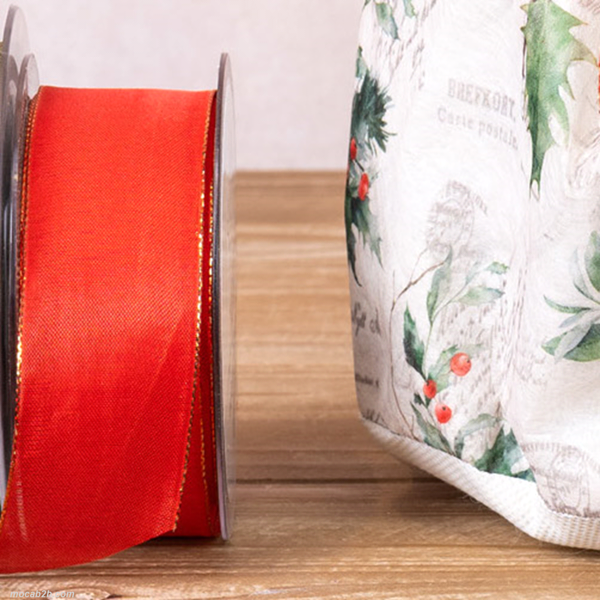 ORGANZA LUREXKANTE ROSSO 40mmx25mt 